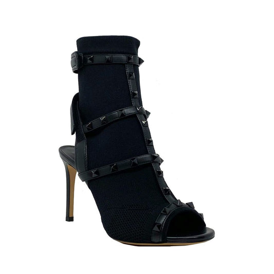 Valentino Garavani Valentino Rockstud Sock Heel Sandals