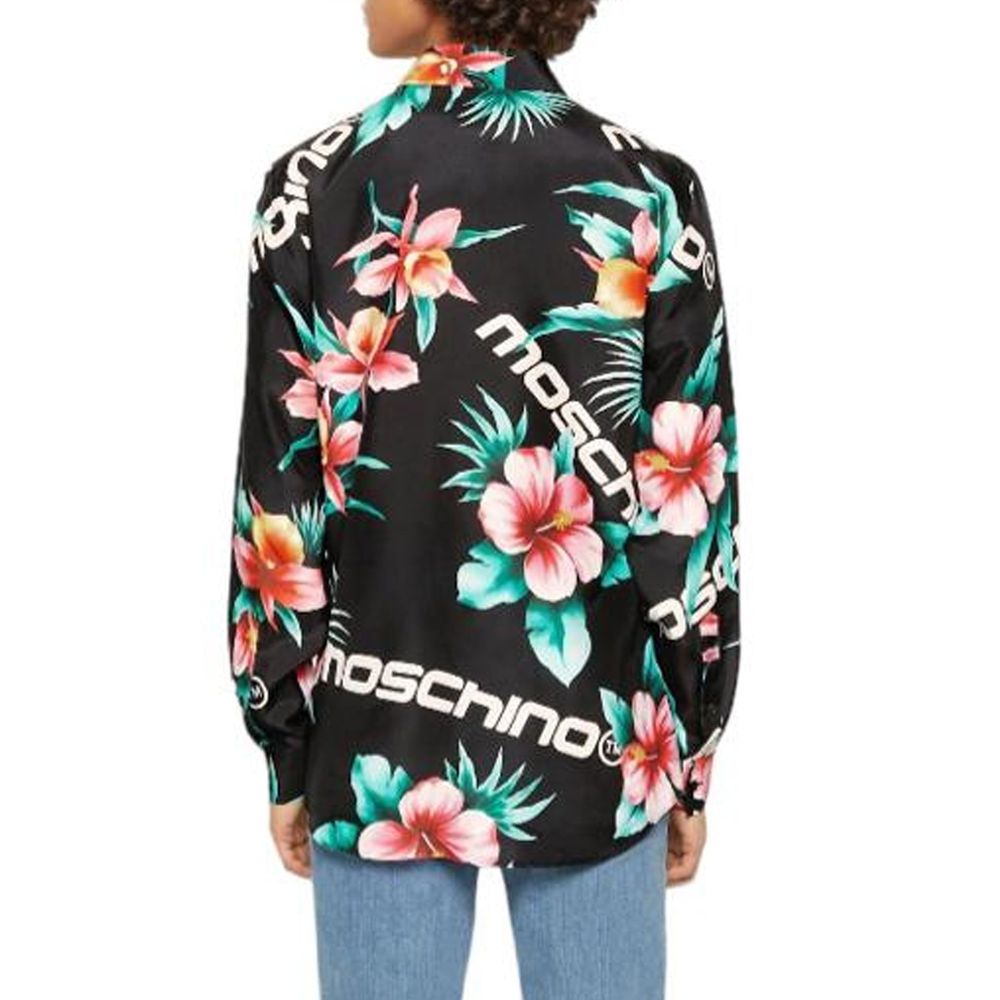 Moschino Couture Silk Printed Shirt