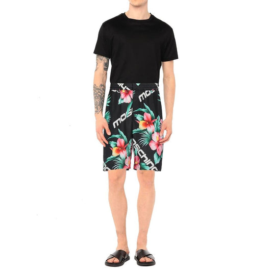 Moschino Couture Moschino Floral Print Silk Shorts