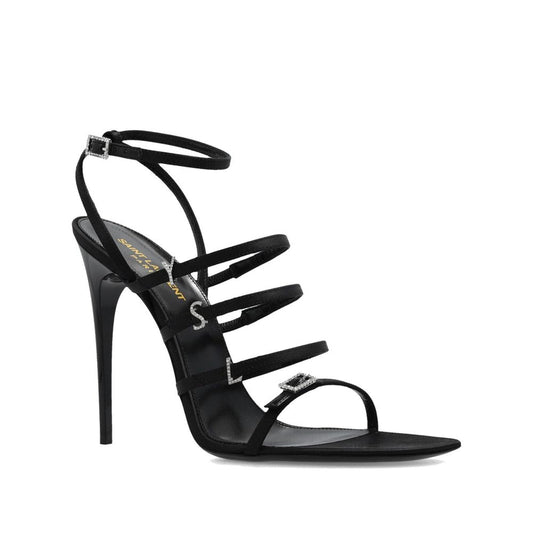 Saint Laurent Jerry Satin Sandals