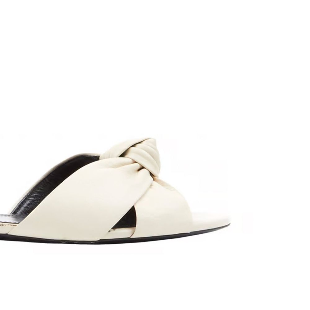 Saint Laurent Leather Slides