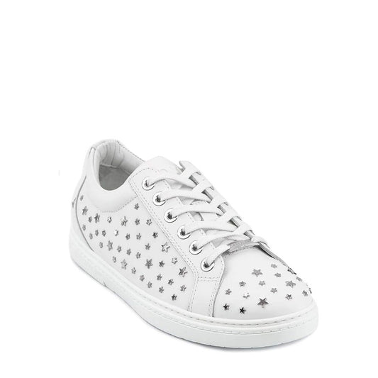 Jimmy Choo Cash Star Leather Sneakers