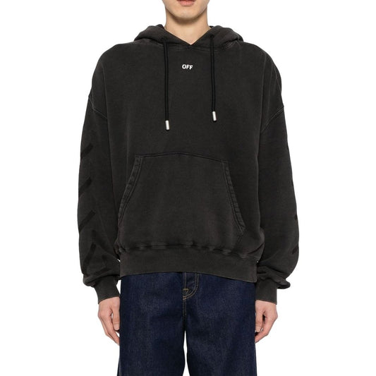 Off-White St. Matthew Over Cotton Hoodie Sweatshirt