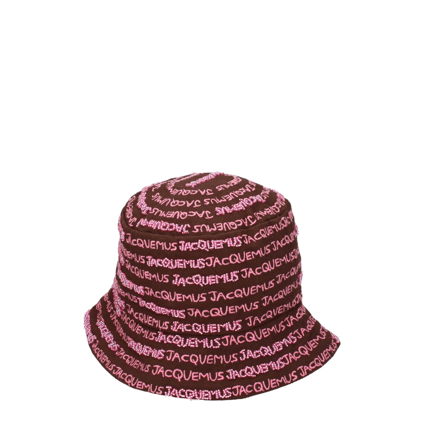 Jacquemus Brown Cotton Bucket Hats