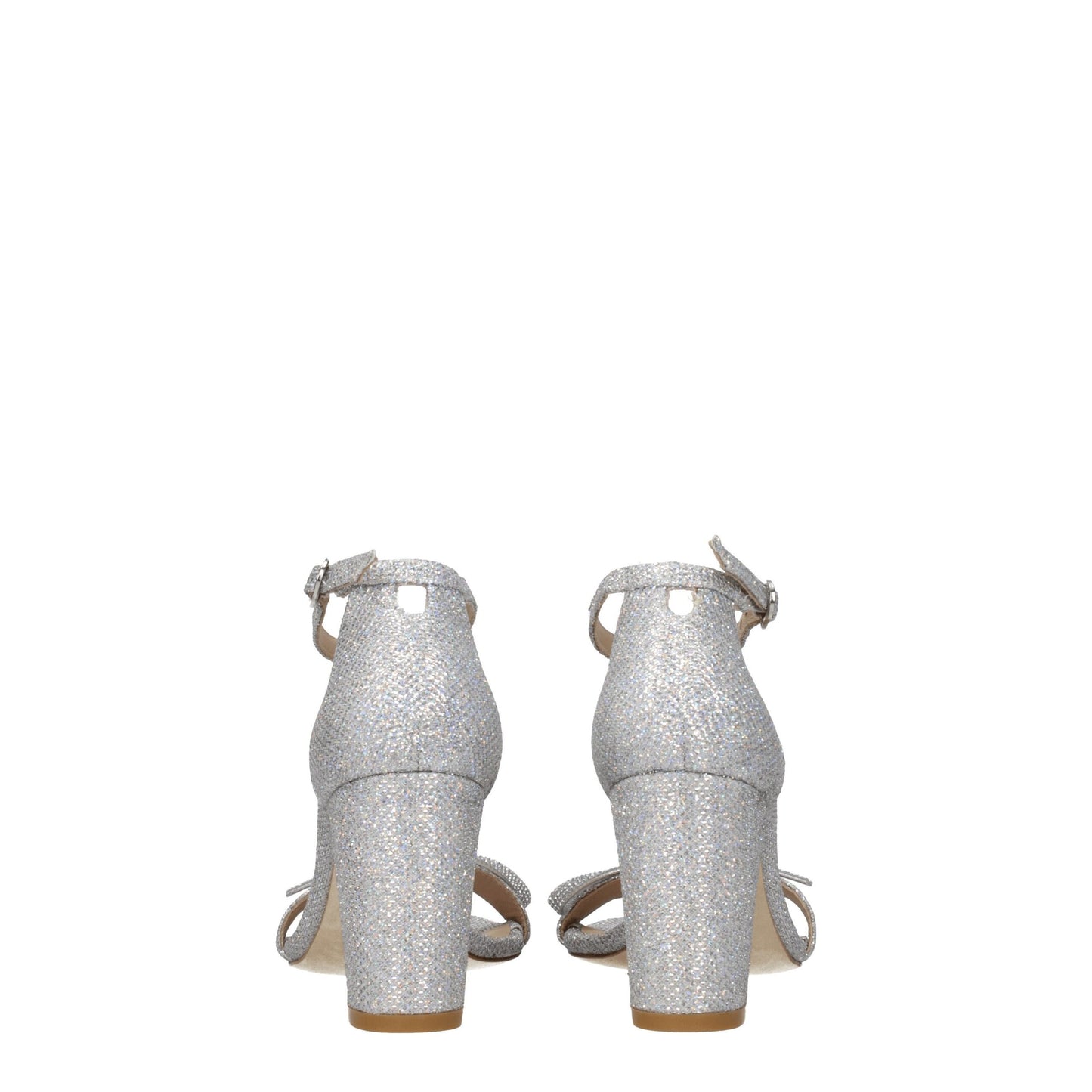 Stuart Weitzman Gray Fabric Platforms