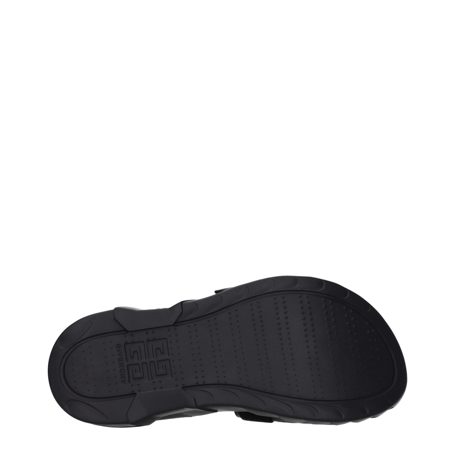 Givenchy Black Fabric Slippers Sandals