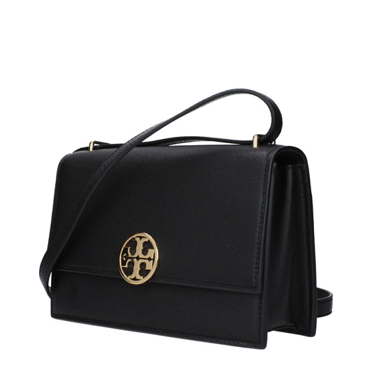 Tory Burch Black Leather Crossbody Bags