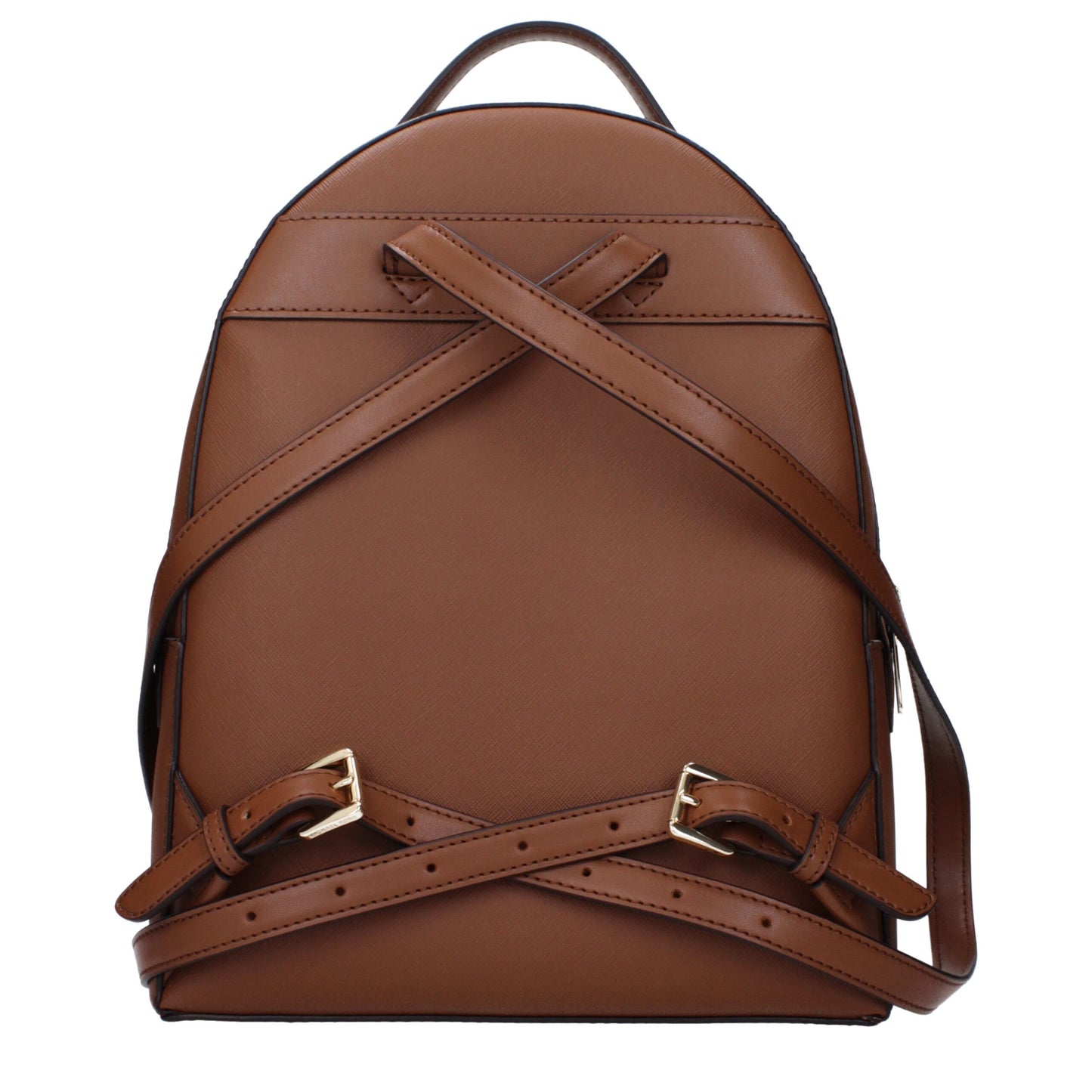 Michael Kors Brown Leather Backpacks