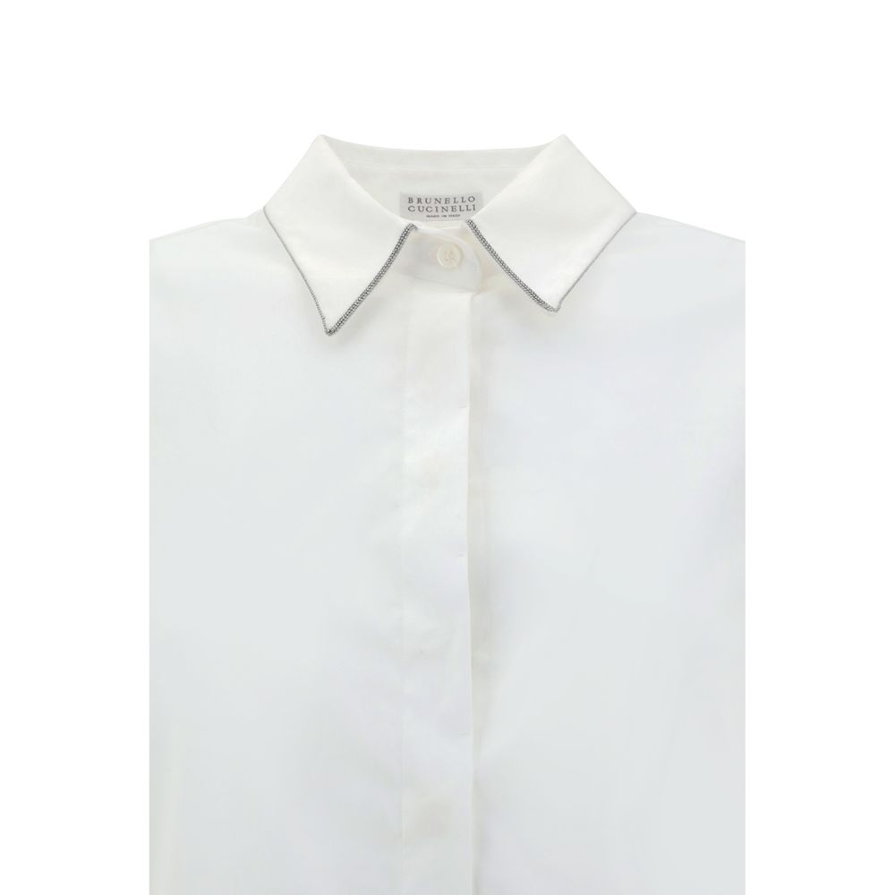 Brunello Cucinelli Shirt with iconic jewelry details