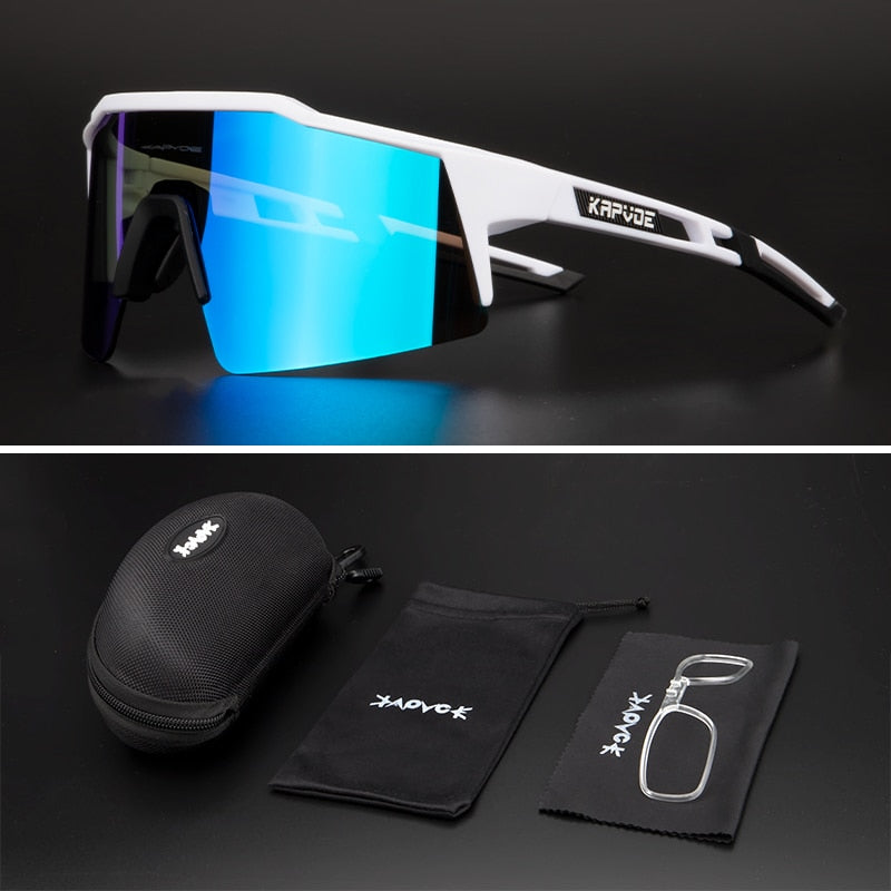 Gafas de ciclismo UV400, UNISEX, montaña, correr, pescar, deportes, polarizadas