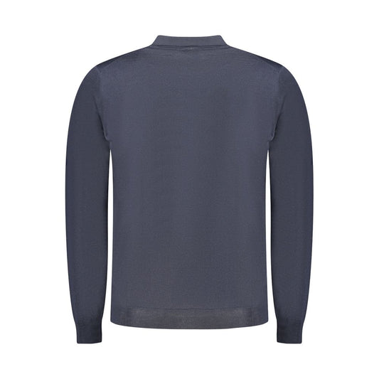 K-WAY Blue Wool Sweater