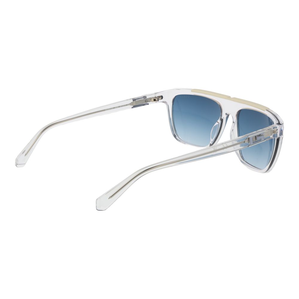 Guess Transparent Men Sunglass
