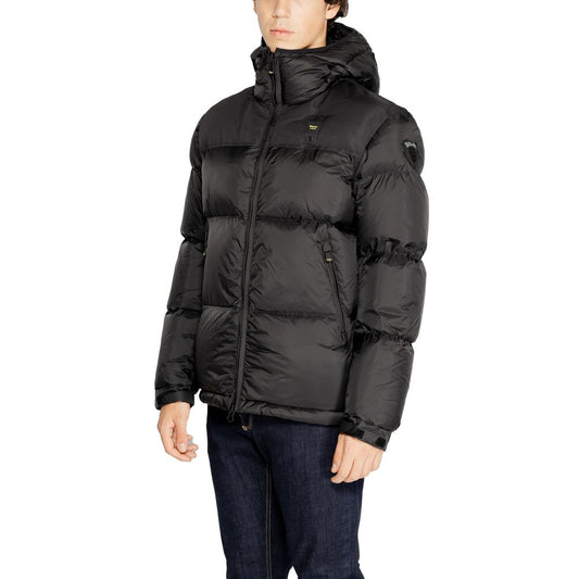 Blauer Black Polyamide Jackets & Coat