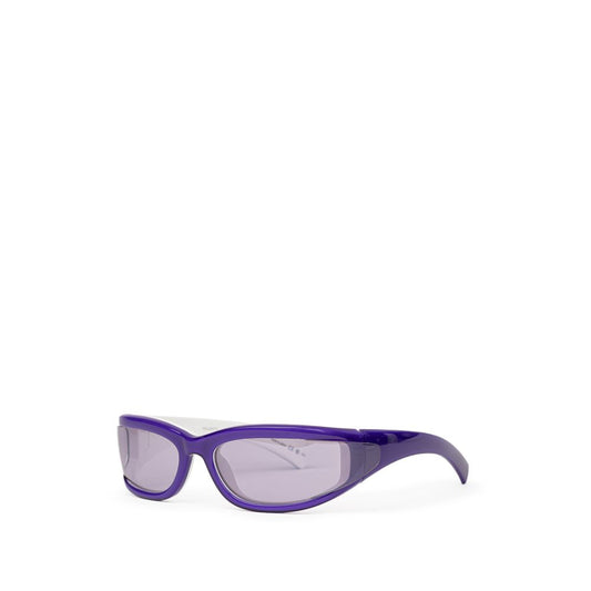 Bottega Veneta Purple Acetate Sunglass