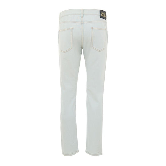 Gucci Blue Cotton Jeans Denim