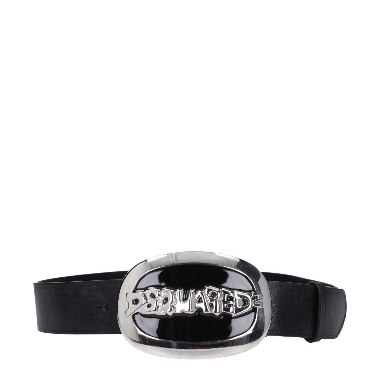 Dsquared² Black Leather Belts