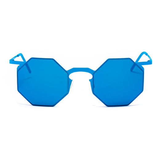 Italia Independent Blue Metal Sunglasses