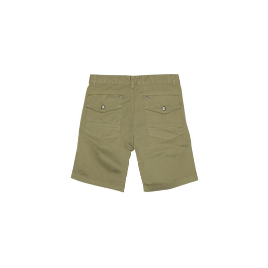 Refrigiwear Green Cotton Bermuda