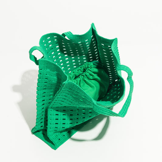 Bolso tejido nuevo, hecho a mano, con diseño de gofre hueco, color caramelo,