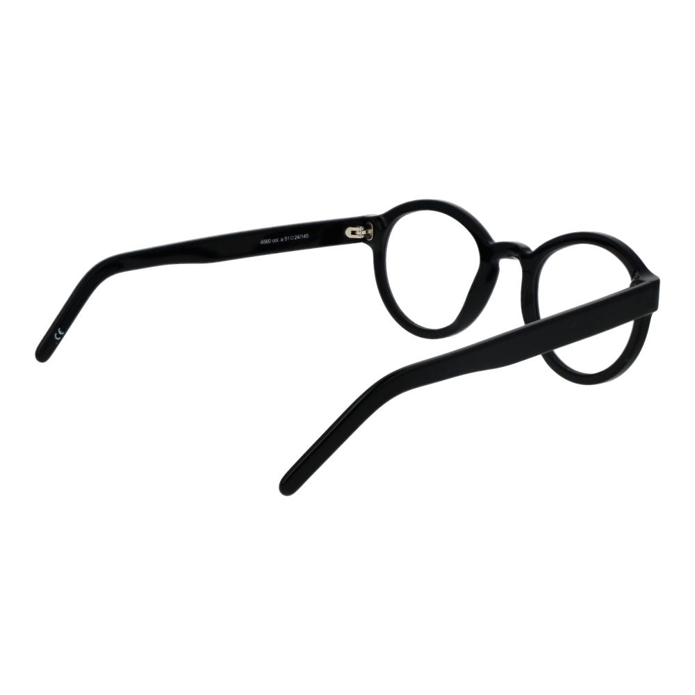 Andy Wolf Black Unisex Glasses Frame