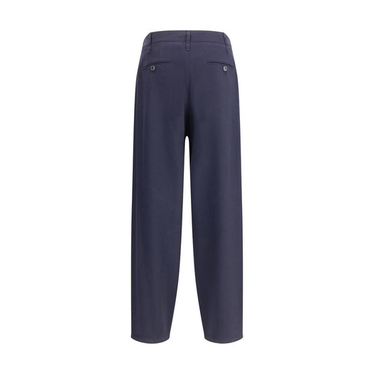 Giorgio Armani Lightweight wool cloth single-dart Pants