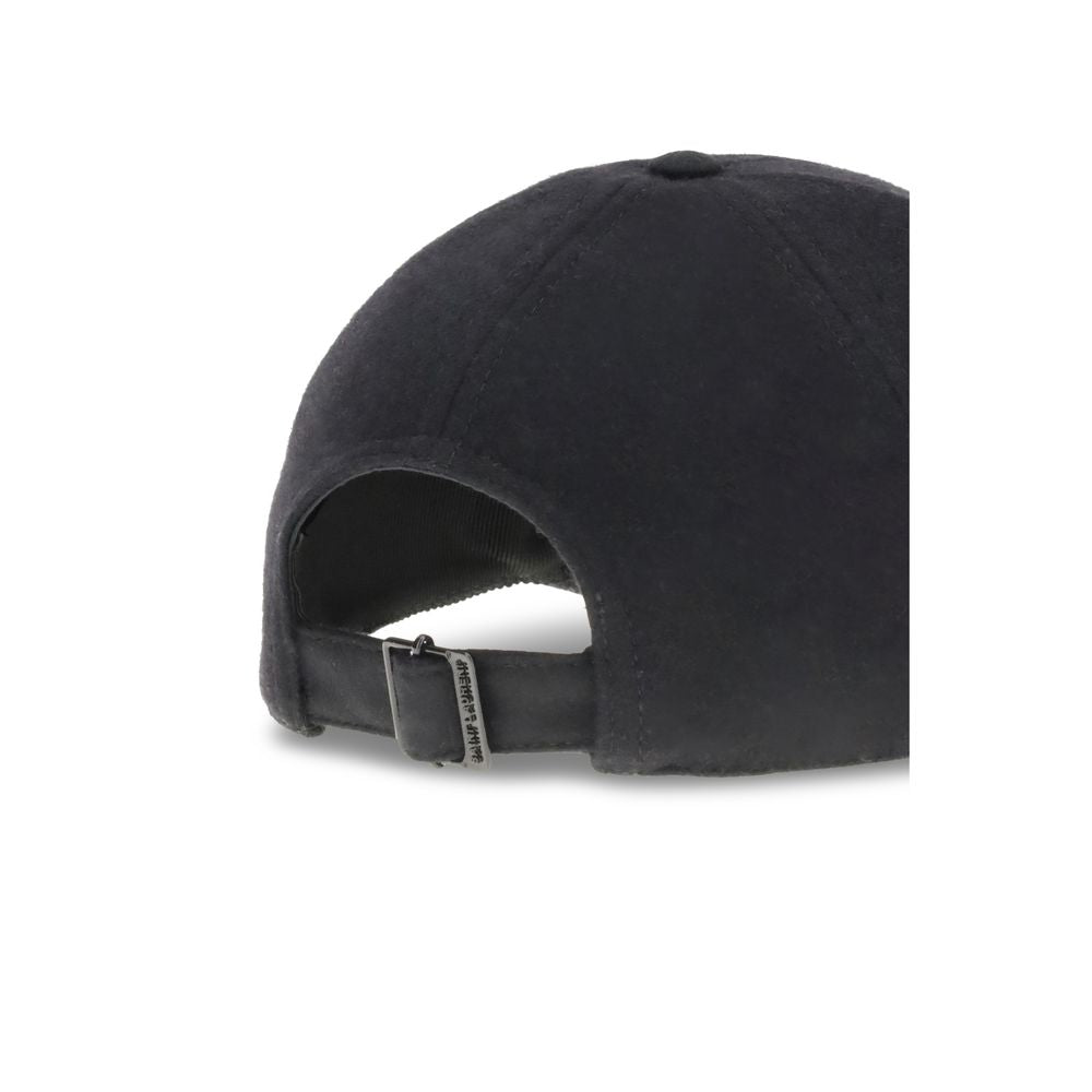 Saint Laurent Wool Baseball Cap