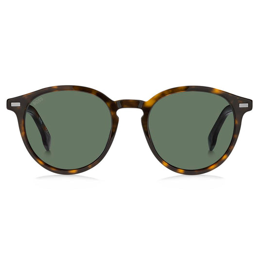 Hugo Boss Brown Acetate Sunglasses