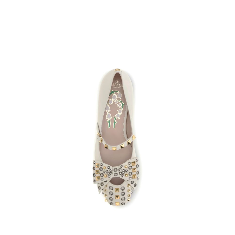 Valentino Garavani Mary-Jane Bowow Ballerinas