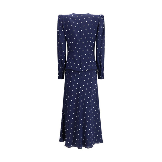 Alessandra Rich Polka dot Dress