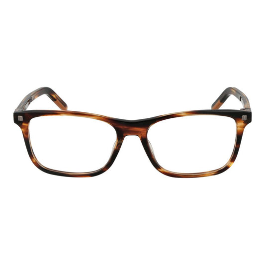 Ermenegildo Zegna Brown Men Glasses Frame