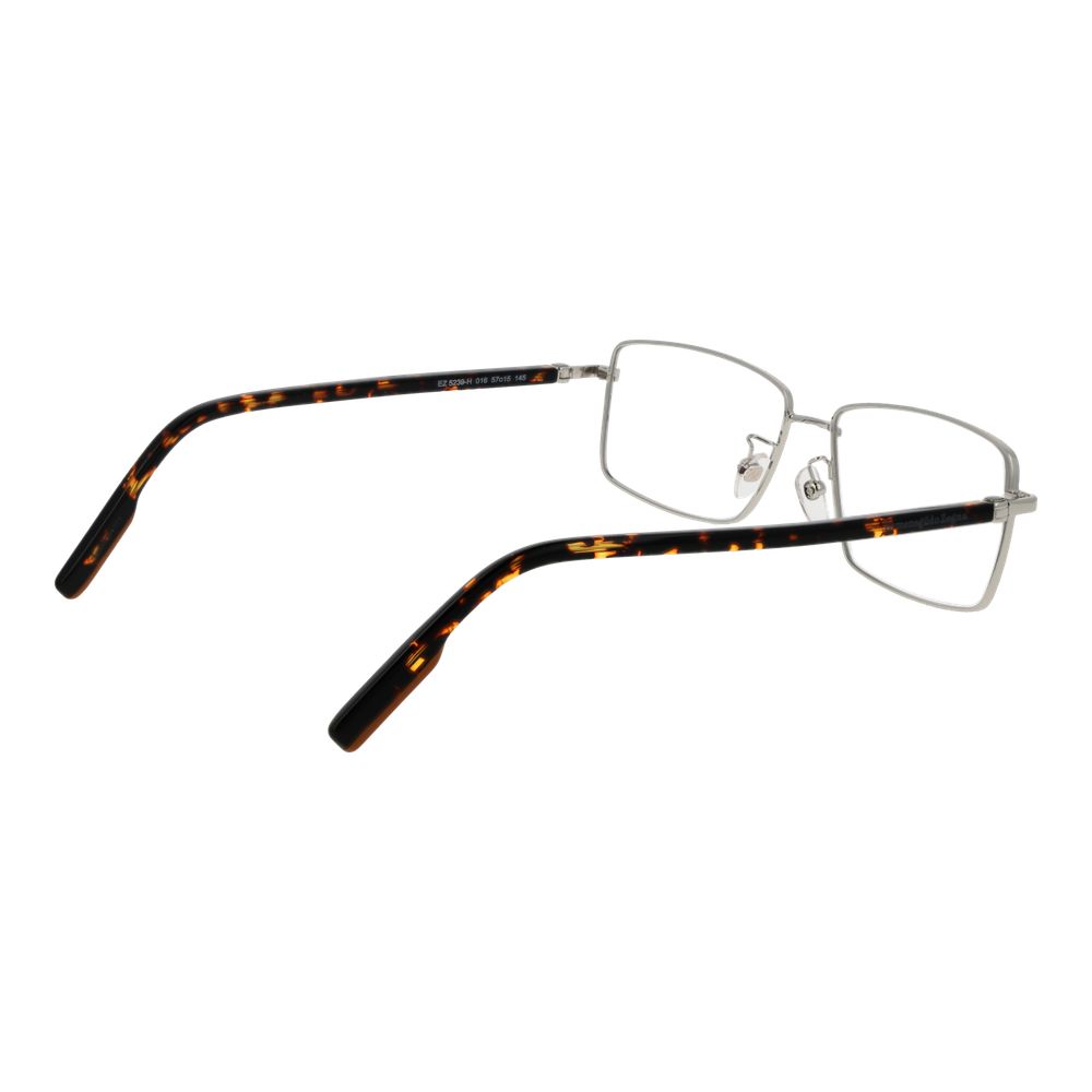 Ermenegildo Zegna Silver Men Glasses Frame