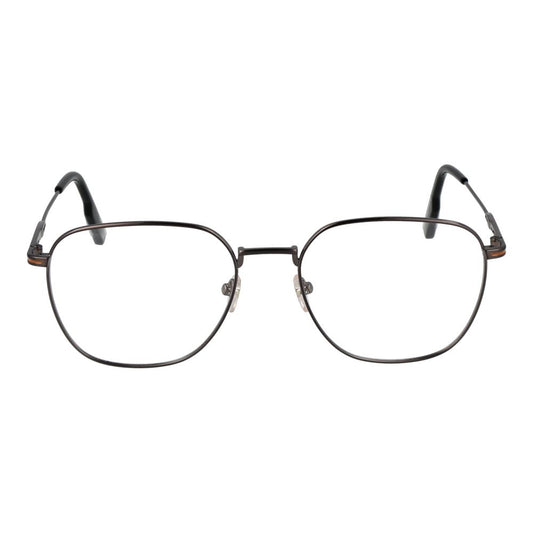 Ermenegildo Zegna Gray Men Glasses Frame