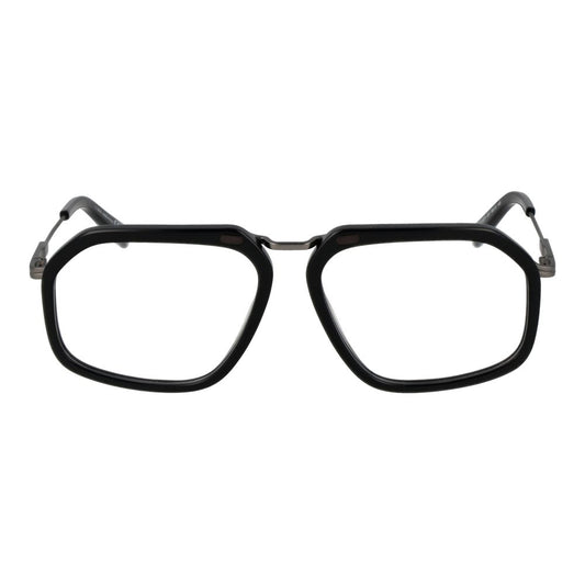Ermenegildo Zegna Black Men Glasses Frame