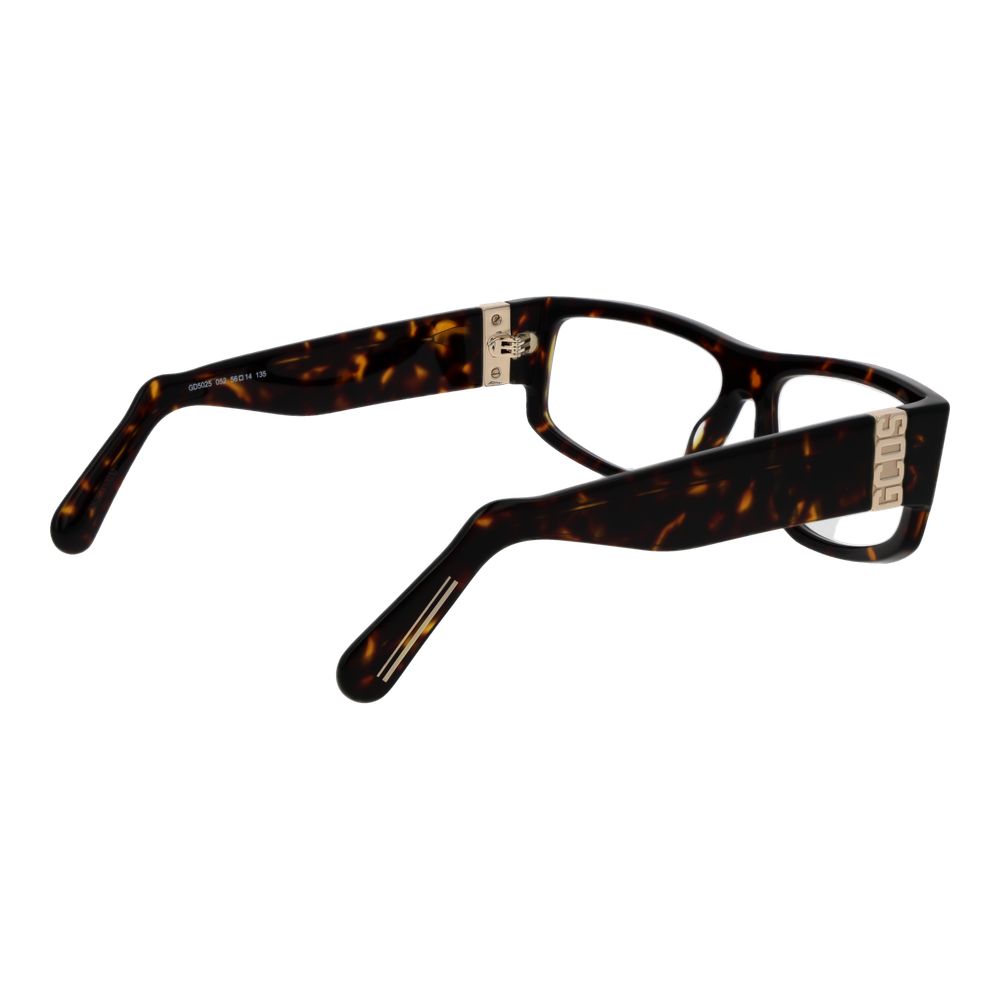 GCDS Brown Unisex Glasses Frame