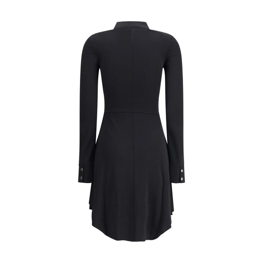 Courrèges Zippered jersey biker Dress