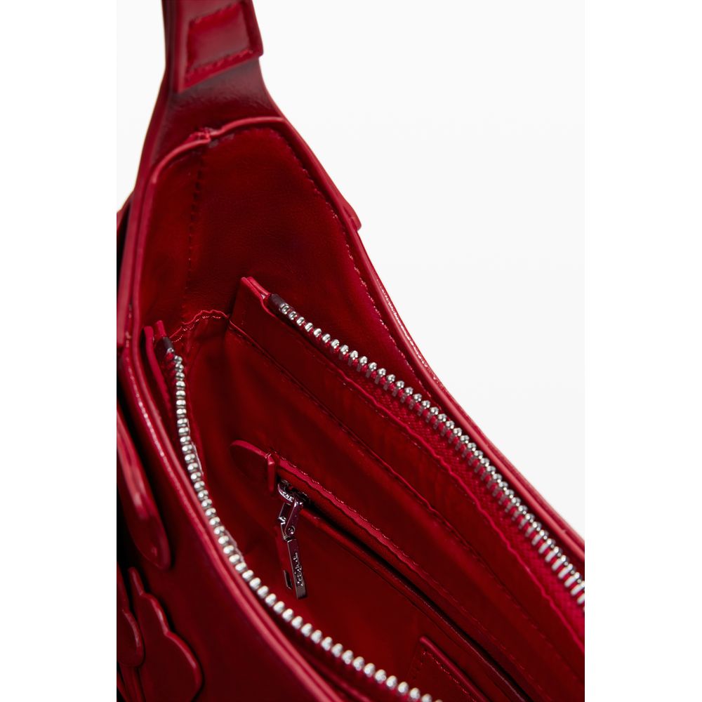 Desigual Red Polyethylene Women Handbag