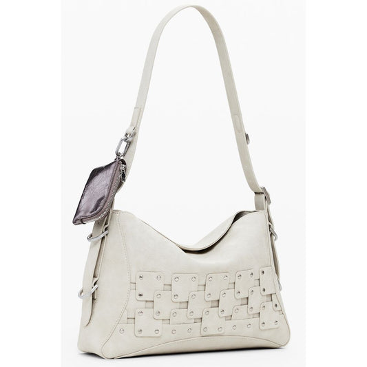 Desigual Beige Polyethylene Women Handbag