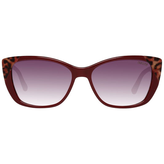 Guess Burgundy Women Sunglass