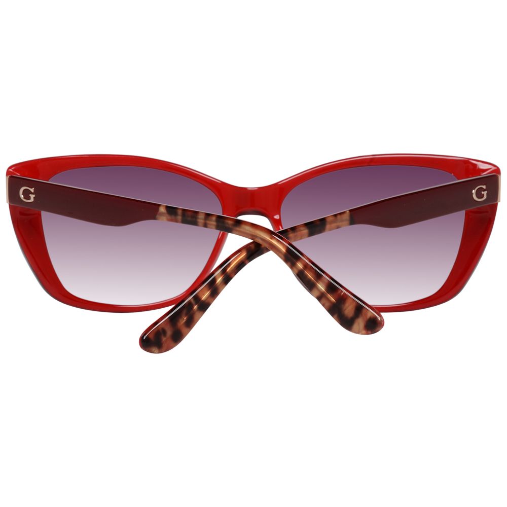 Guess Burgundy Women Sunglass
