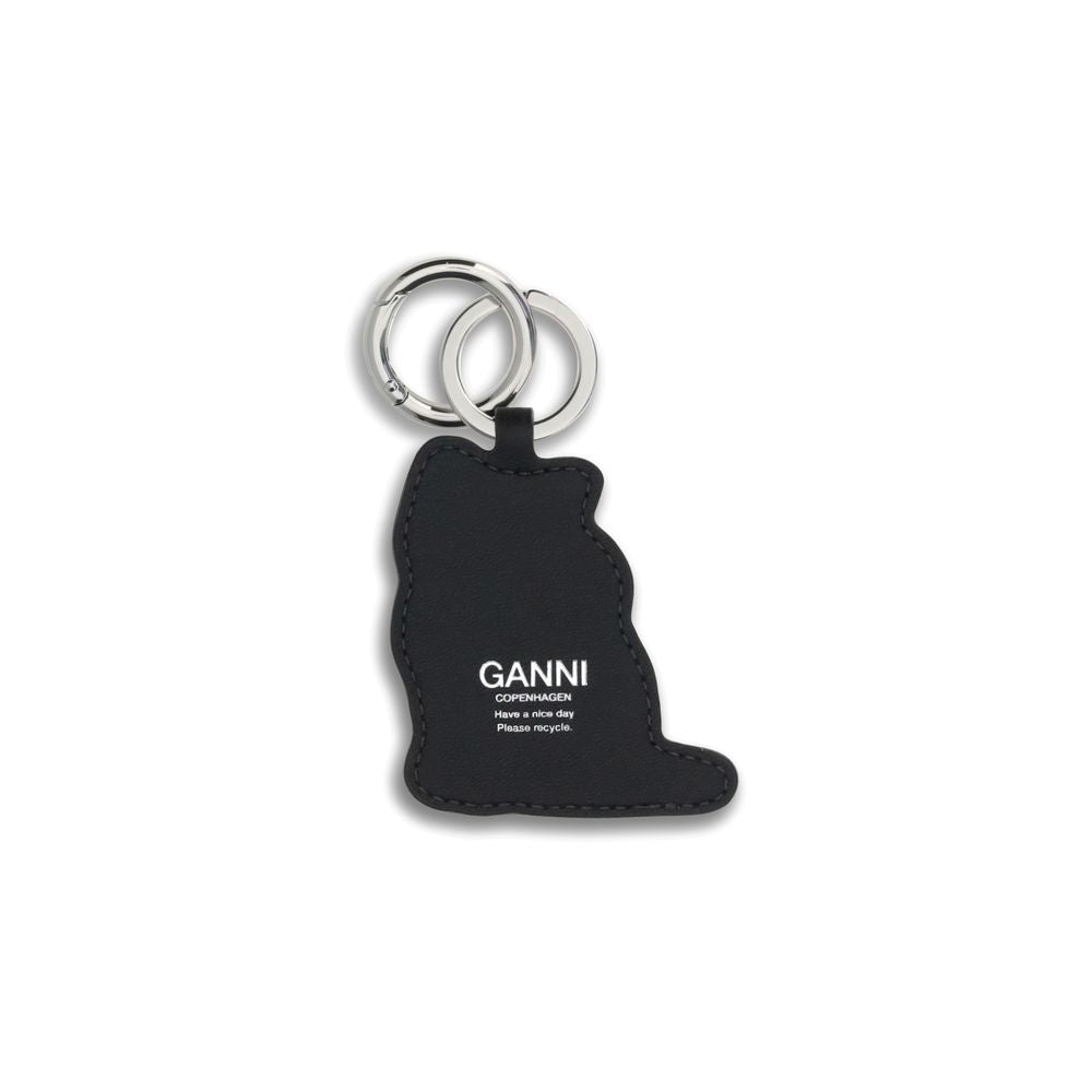 Ganni Kitty Keyring