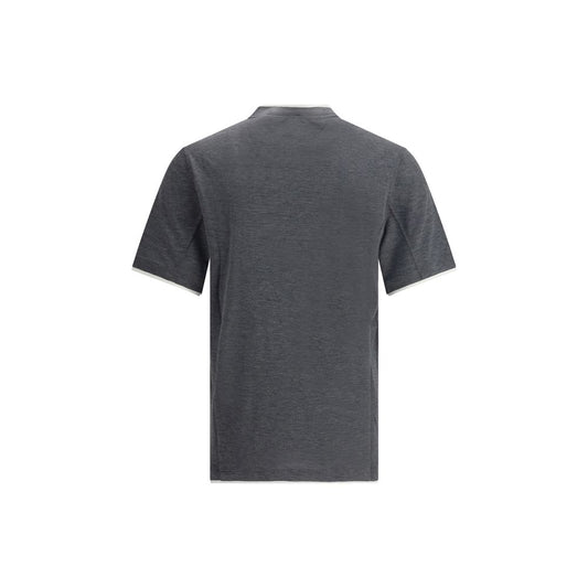 Brunello Cucinelli Silk T-Shir