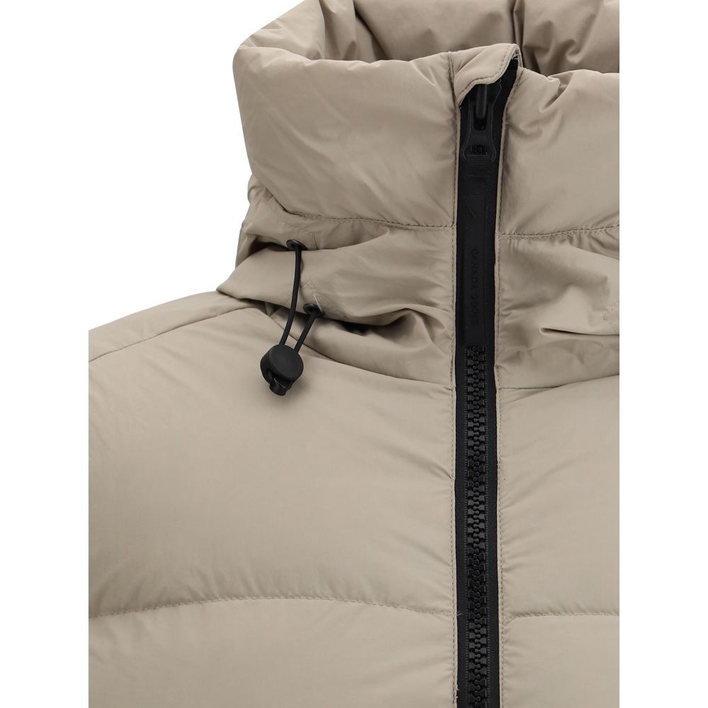 Canada Goose Black Nylon Crofton Puffer matte