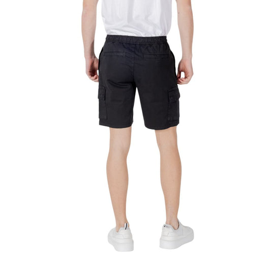 Hugo Boss Black Cotton Bermuda