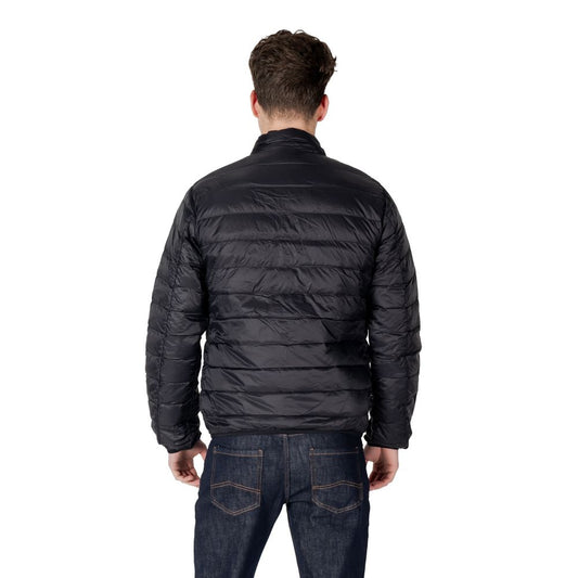 EA7 Emporio Armani Black Polyamide Jackets & Coat