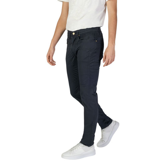 Jeckerson Blue Cotton Skinny Pant