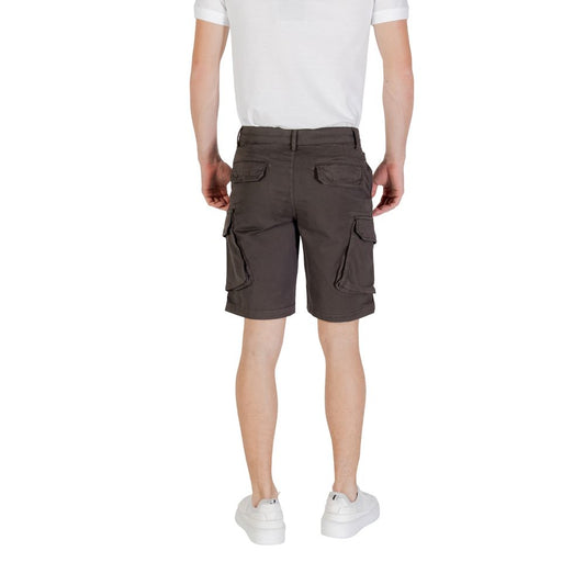 Lyle & Scott Gray Cotton Bermuda