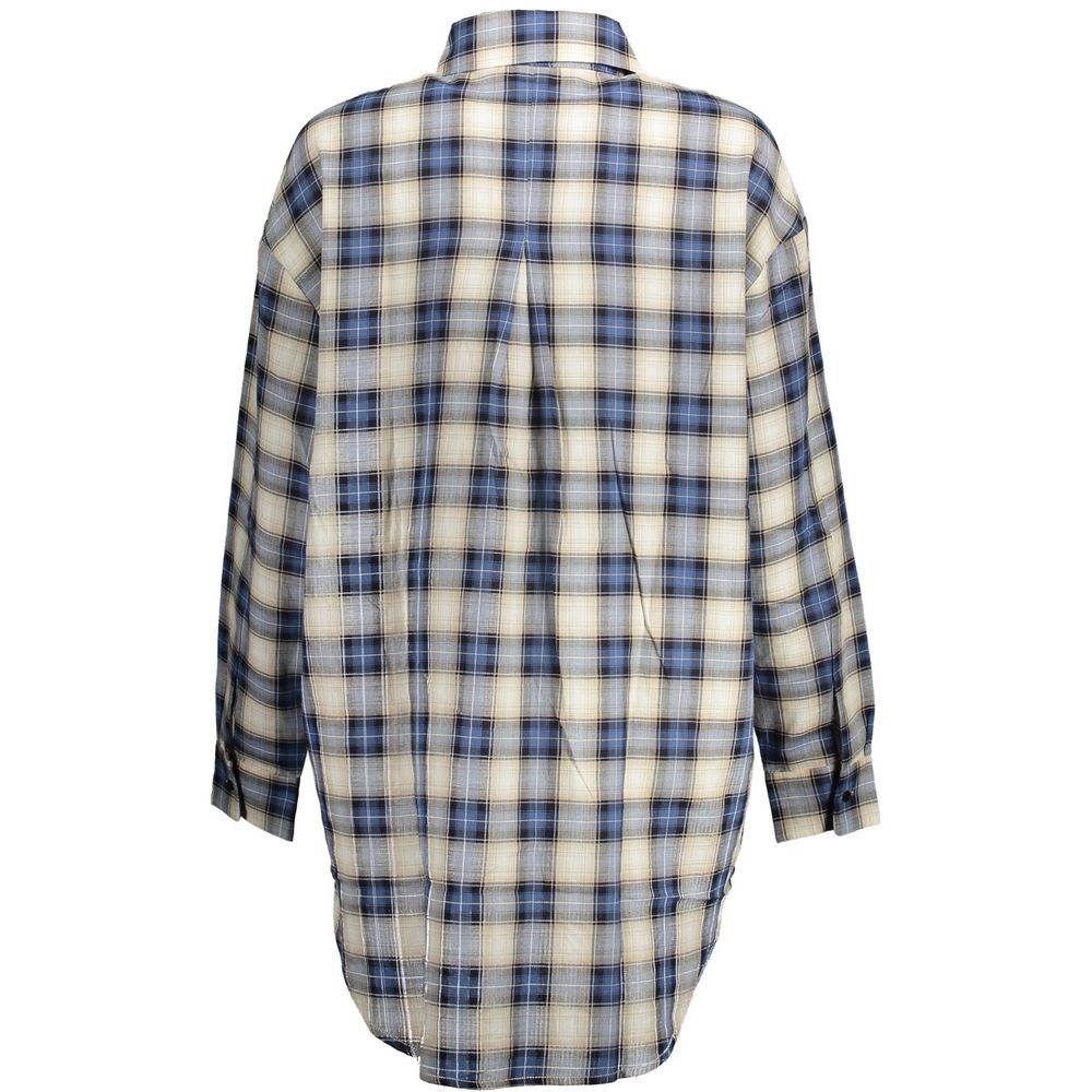 Desigual Blue Cotton Shirt