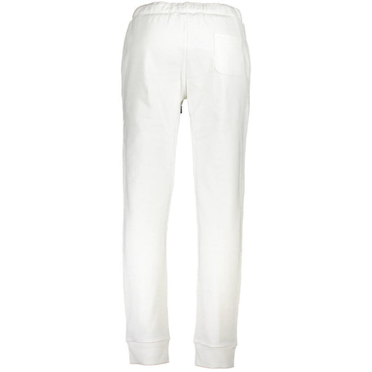 La Martina White Cotton Pant