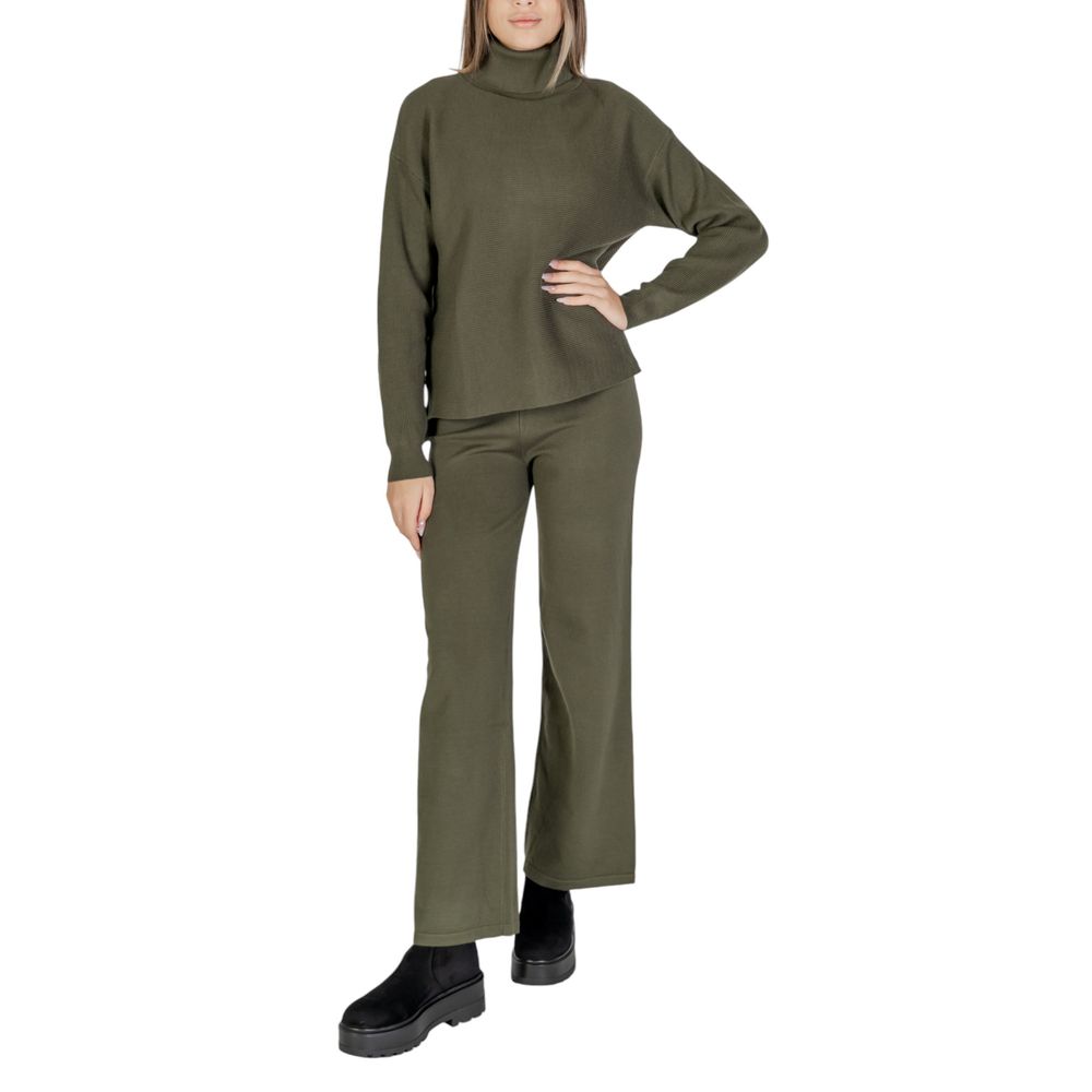 Cleré Green Viscose Turtleneck