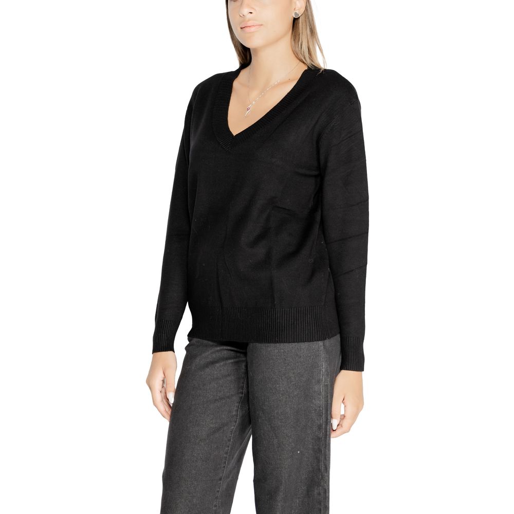Cleré Black Viscose Sweater